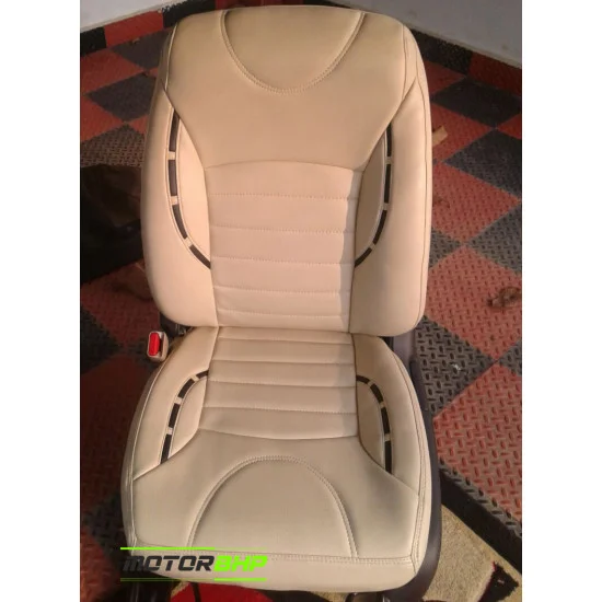 Buy Motorbhp Nappa Leatherette Seat Covers Custom Fit Beige